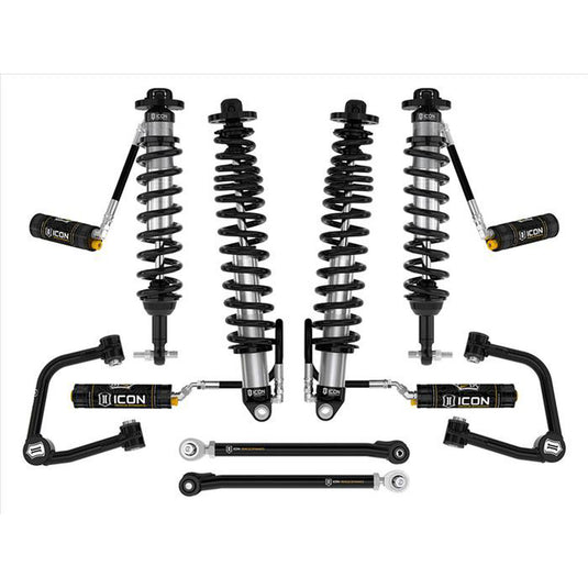 ICON 2-3" LIFT STAGE 6 SUSPENSION SYSTEM TUBULAR for 2021+ FORD BRONCO SASQUATCH