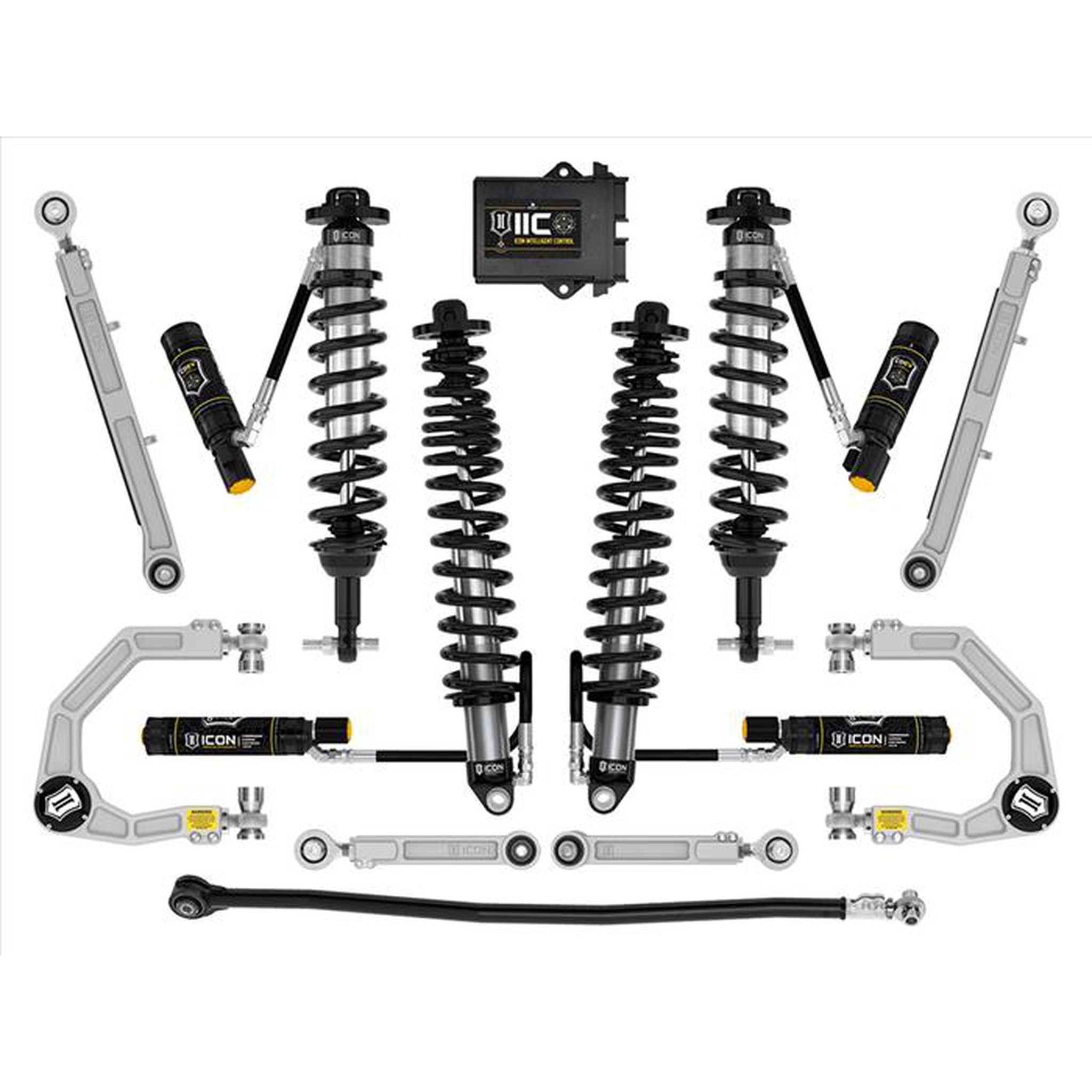 ICON SASQUATCH 2-3" LIFT STAGE 8 SUSPENSION SYSTEM BILLET for 2021+ Ford Bronco | icoK40018