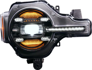 OLM Infinite Series Headlights for 2021+ Ford Bronco (White DRL) | OLME.16010.1