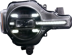 OLM Infinite Series Headlights for 2021+ Ford Bronco (White DRL) | OLME.16010.1