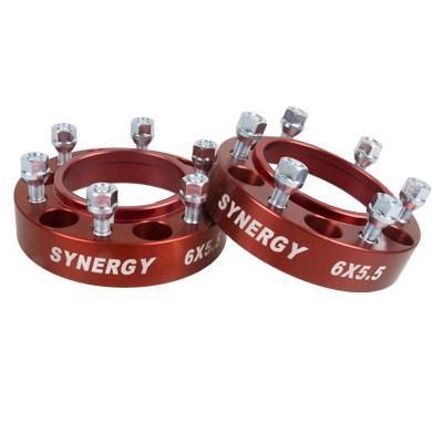 Synergy Hub Centric Wheel Spacers 6x5.5 1.5in Width M12 x 1.50 Stud Size 2021+ Ford Bronco | 4112-6-55-HF