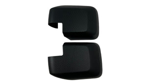 Buckle Up Off-Road Matte Carbon Side Mirror Cap Cover Set for 2021+ Ford Bronco Without Mirror Turn Signals | bub6gmcfmirror