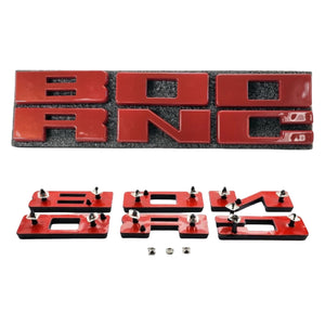 UPR Bronco Grille Replacement Lettering (Hot Pepper Red) | UPR-3683-17