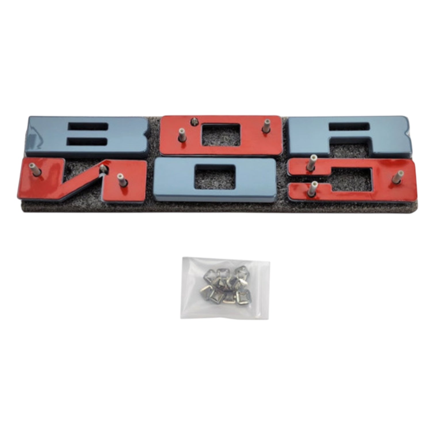 UPR Bronco Grille Replacement Letters for 2021+ Ford Bronco (Azure Gray) | UPR-3683-19