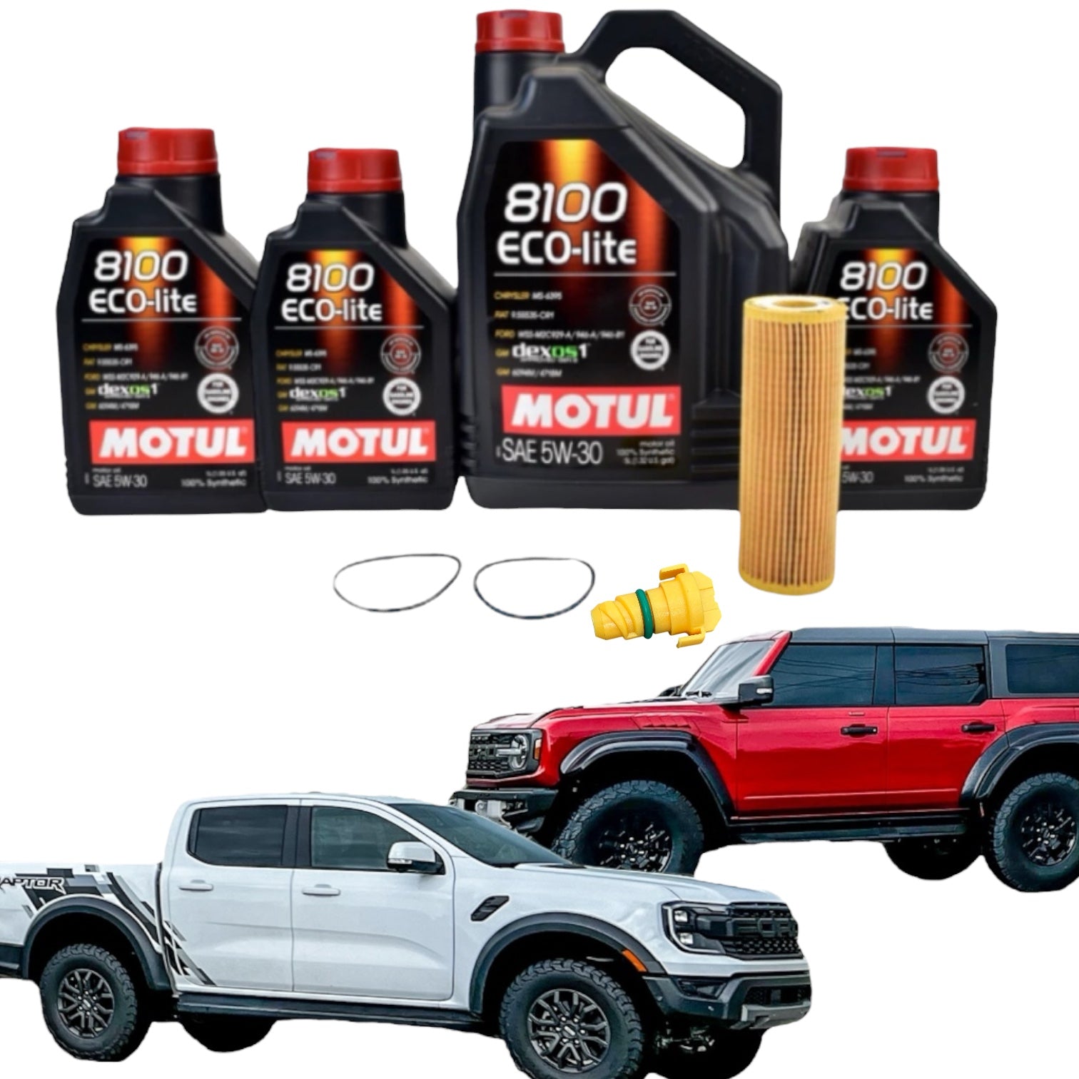 Buckle Up Off-Road Oil Change Kit for 3.0L Ford Bronco Raptor & Ranger Raptor