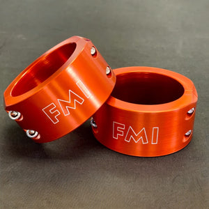 Foutz Motorsports 2022+ Bronco Raptor (FRONT)- 1.0" leveling kit FOX Orange Anodized (FRONT) | FMI0506039007NA92