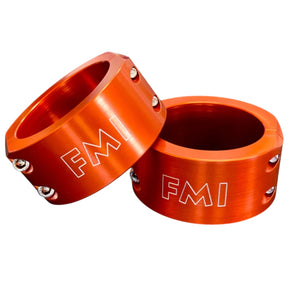 Foutz Motorsports 2022+ Bronco Raptor (FRONT)- 1.0" leveling kit FOX Orange Anodized (FRONT) | FMI0506039007NA92