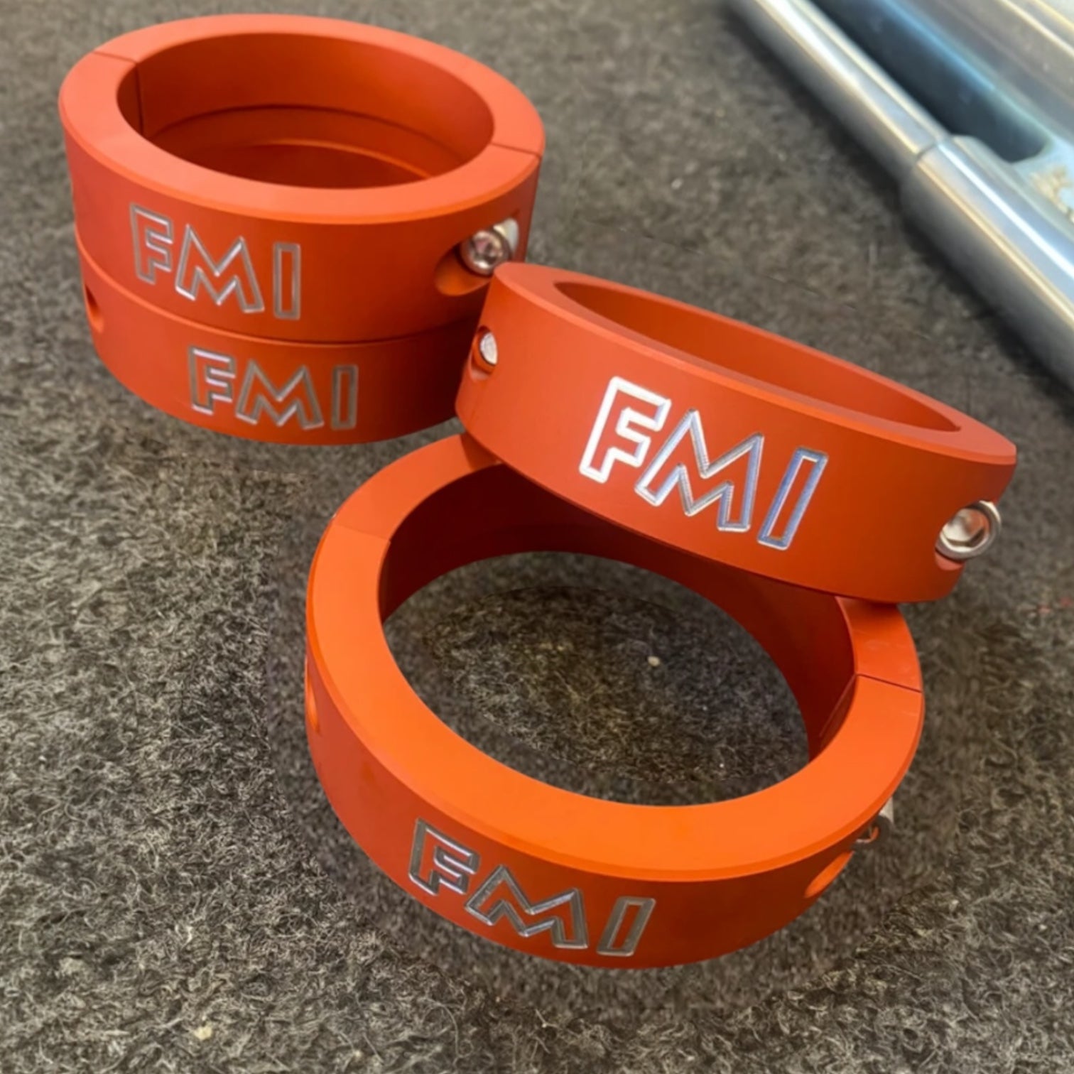 Foutz Motorsports 2022+ Bronco Raptor (FRONT)- 1.0" leveling kit FOX Orange Anodized (FRONT) | FMI0506039007NA92