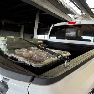 Buckle Up Off-Road Bed Cap Spacer Shims w/ U-Bolts for 2024+ Ranger Raptor Set of 6 | USA Made