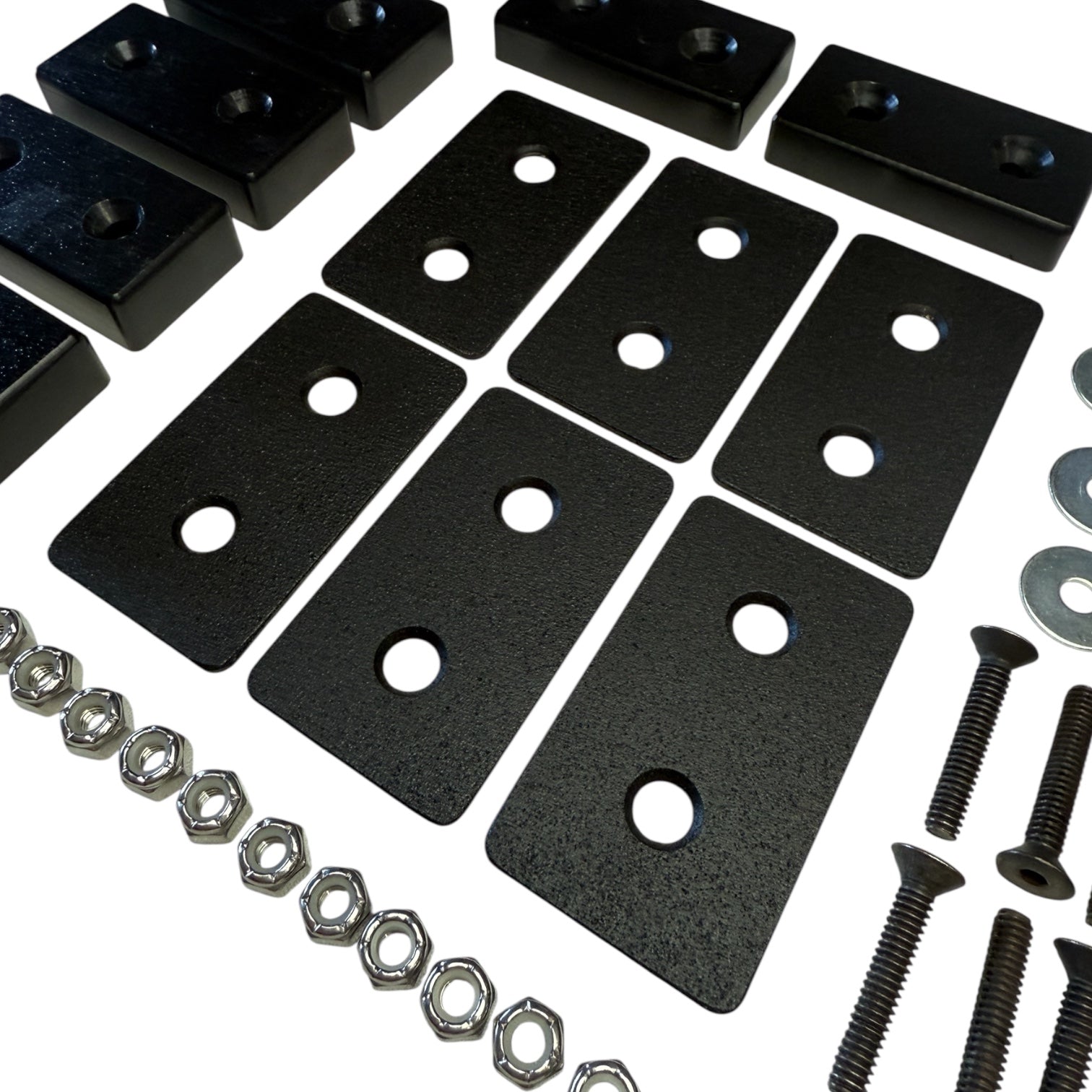 Buckle Up Off-Road Bed Cap Spacer Shims for 2024+ Ranger Raptor Set of 6 | 🇺🇸 USA Made