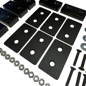 Buckle Up Off-Road Bed Cap Spacer Shims for 2024+ Ranger Raptor Set of 6 | 🇺🇸 USA Made