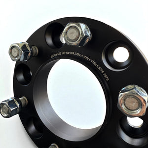 Buckle Up Off-Road 1 inch Wheel Spacers 6x139.7/93.1mm for 2021+ Ford Bronco, 19+ Ford Ranger, 24+ Ranger Raptor (Pair)