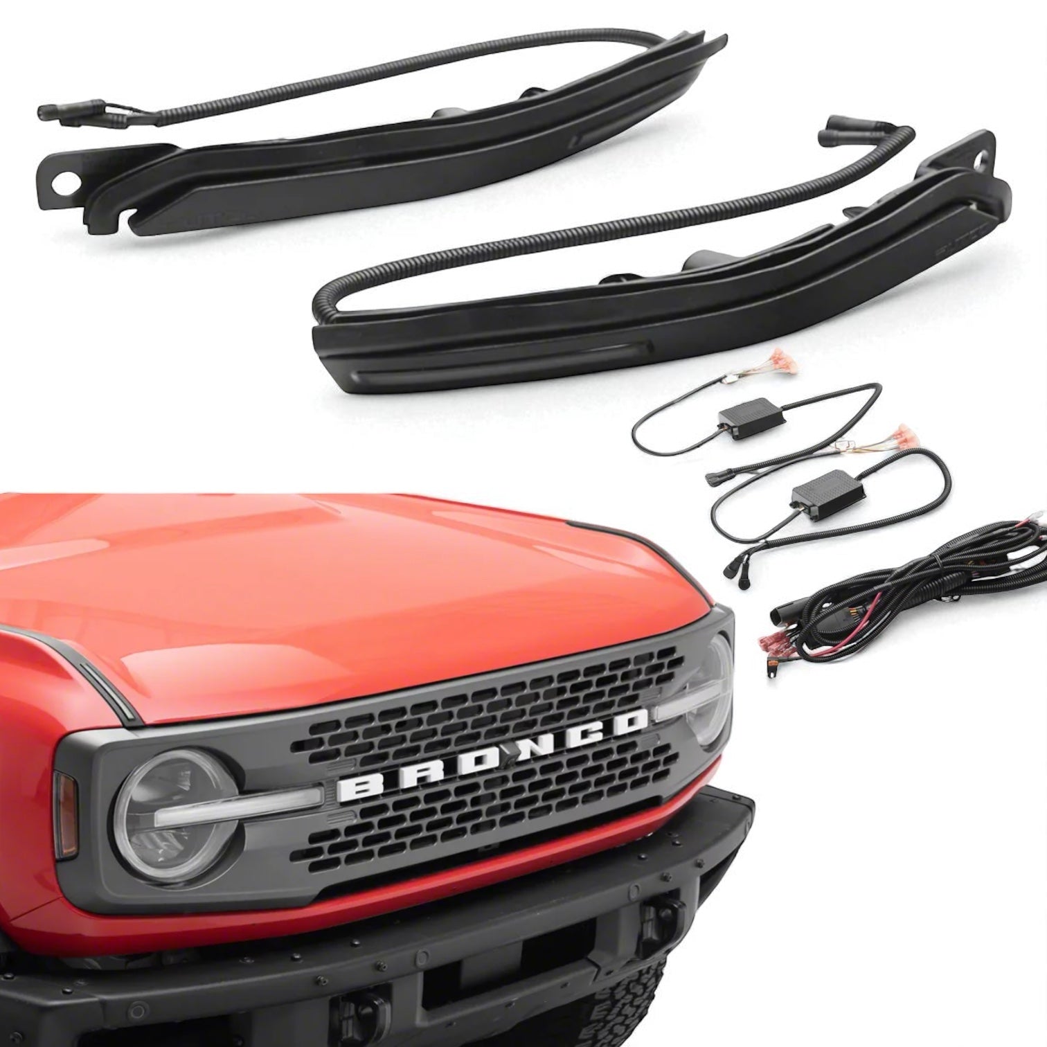 Putco Luminix Trail Site LED DRL lights for 2021+ Ford Bronco | 50001