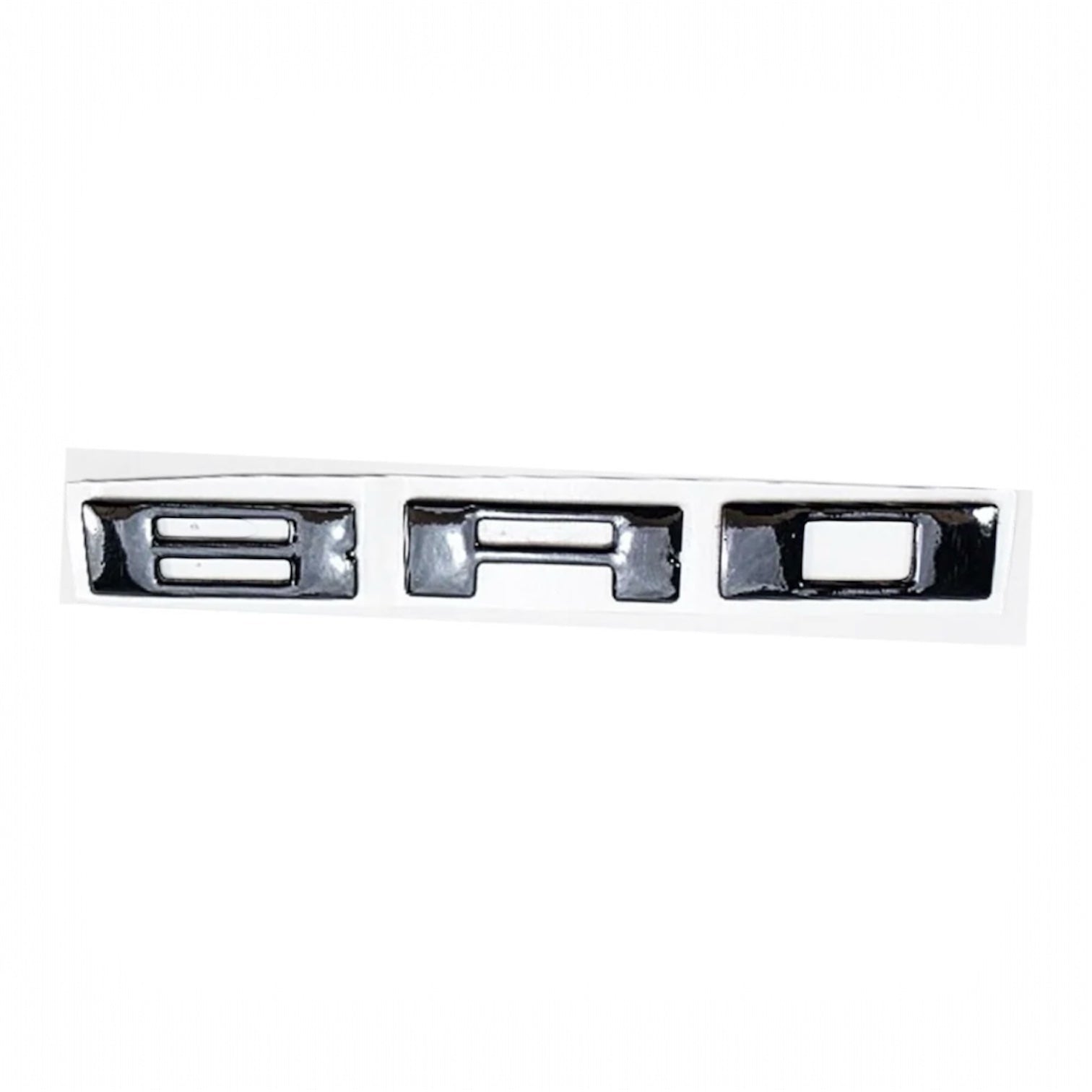 AMP Shadow Black Raised Dash Letter Inserts for 2021+ Ford Bronco | AMP-85112-003
