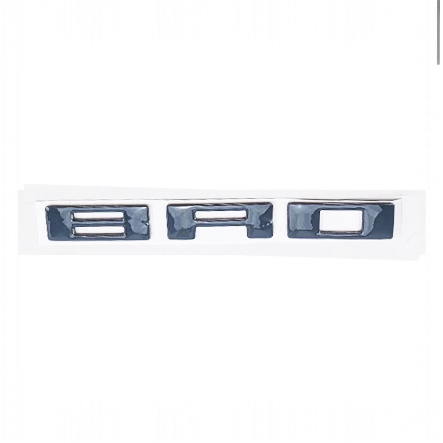 AMP Azure Gray Raised Dash Letter Inserts for 2021+ Ford Bronco | AMP-85112-002