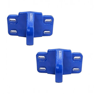UPR Front Tow Hooks for OEM Modular Bumper for 2021+ Ford Bronco & Bronco Raptor (Blue) - Set of 2 | 2530-01