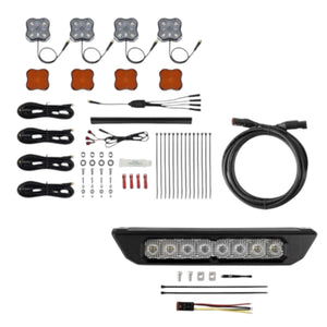 Diode Dynamics IBEX A3 Bed Rack - 2019+ Ford Ranger & Nissan Frontier Short Bed