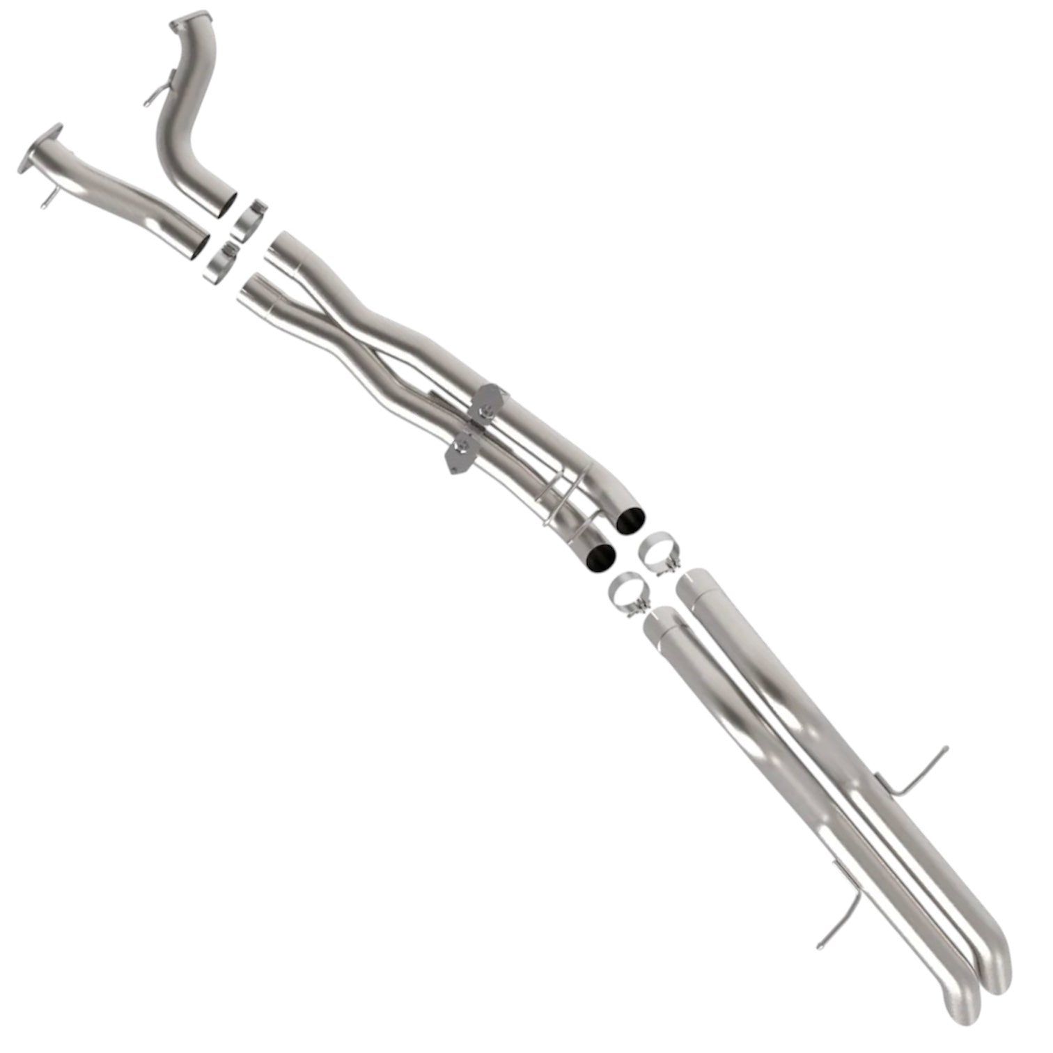aFe Vulcan Series 3" Stainless Cat-Back Hi-Tuck Exhaust - 22+ Ford Bronco Raptor V6-3.0L