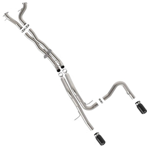 aFe Vulcan Series 3" 304SS Cat-Back Exhaust System w/ Black Tips - 2022+ Ford Bronco V6 3.0L TT