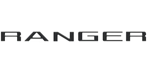 tuf-RAG024-RBS-M · Tufskinz Tailgate Letter Inserts Fits 2024-2025 Ford Ranger Reflective BlackShadow