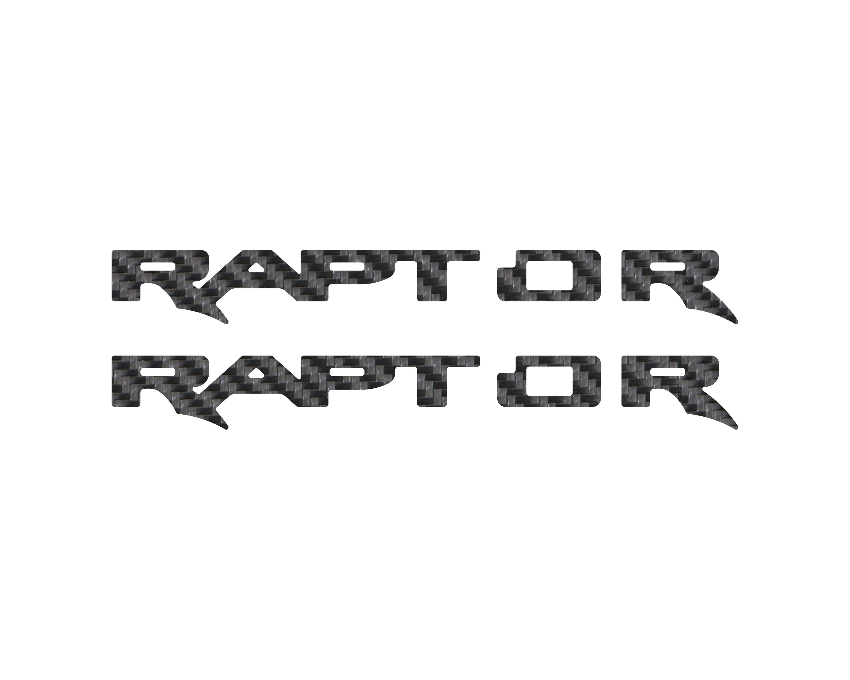 Tufskinz Raptor Running Board Emblem Overlays Fits 2024+ Ford Ranger Raptor- Hot Pepper Red