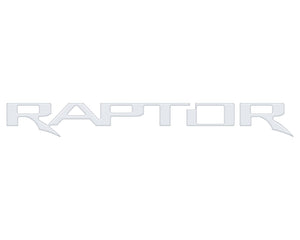 Tufskinz Raptor Tailgate Emblem Inserts Fits 2024+ Ford Ranger- Cyber Orange