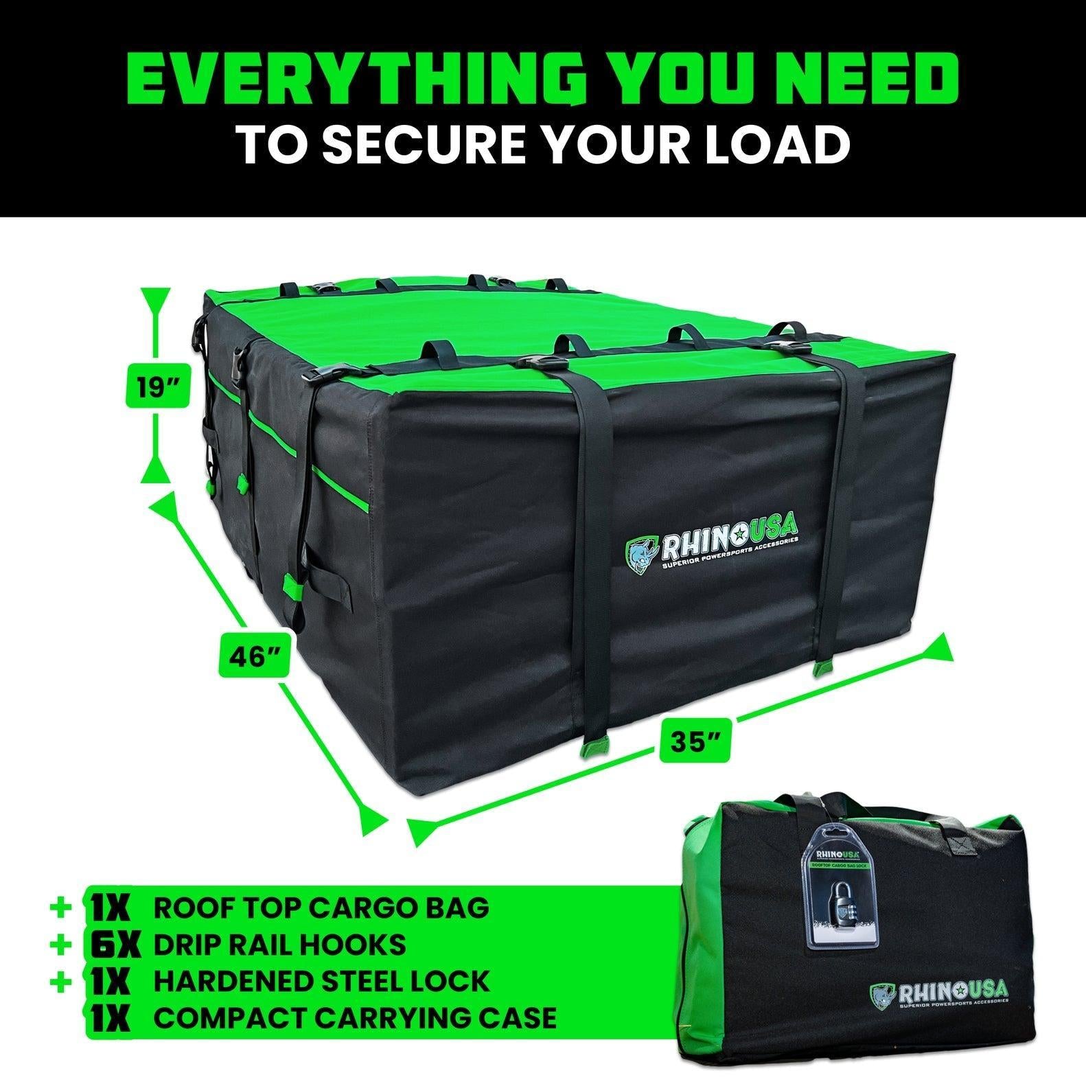 Rhino USA Roof Top Storage Bag - Large | ROOFTOP-BAG-L
