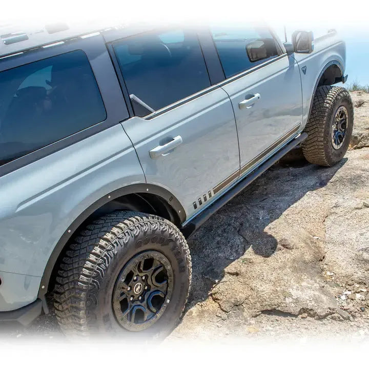 Turn Offroad 2021+ Ford Bronco Rock Sliders | RS1-M4