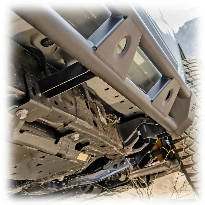 Turn Offroad 2021+ Ford Bronco Rock Sliders | RS1-M4