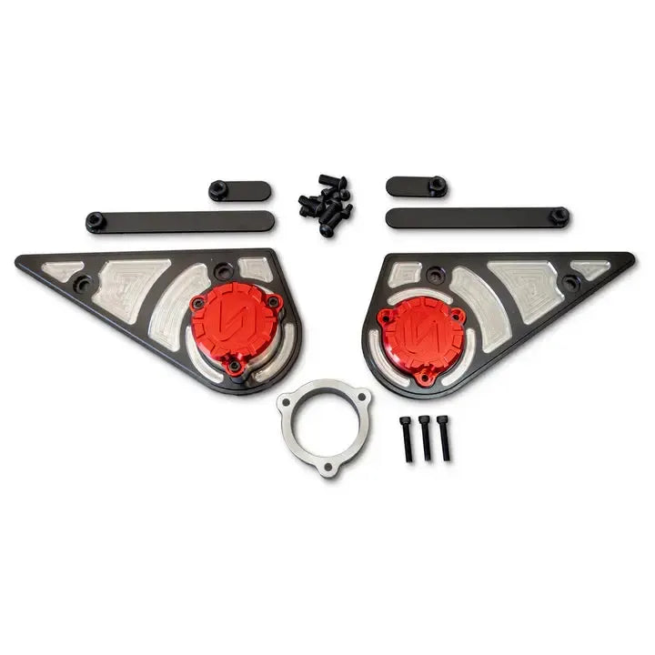 Turn Offroad 2021+ Ford Bronco Billet Lower Control Arm Mount Covers | SULM-M1