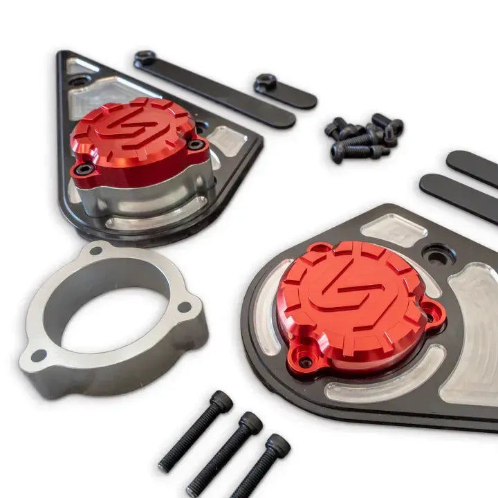 Turn Offroad 2021+ Ford Bronco Billet Lower Control Arm Mount Covers | SULM-M1