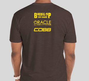 Buckle Up Off-Road Merch CAUTION May Suddenly Off-Road Bronco Tshirt Espresso - Small