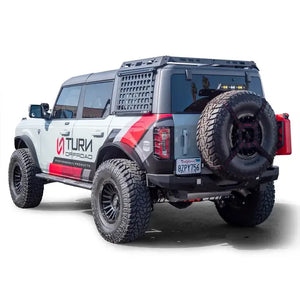 Turn Offroad 2021+ Ford Bronco 4dr Side Molle Panels for OE Hard Top | EA10-M4