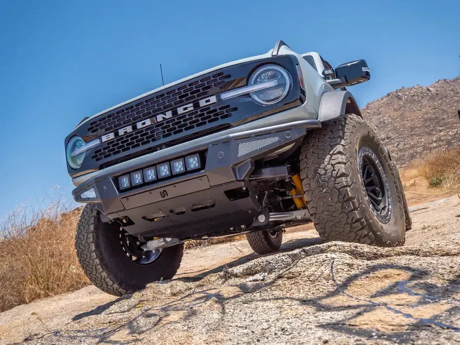 Turn Offroad 2021+ Ford Bronco Baja Front Bumper & Skid Plate | FB2-M1