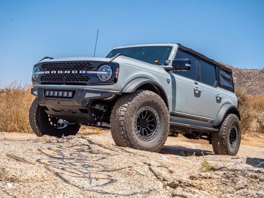 Turn Offroad 2021+ Ford Bronco Baja Front Bumper & Skid Plate | FB2-M1