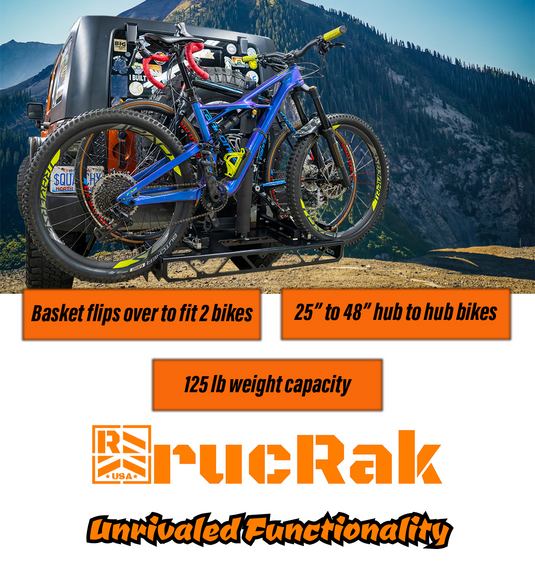 RucRak All-in-one Cargo Carrier, Bike Rack, Table, & More for 2021+ Ford Bronco