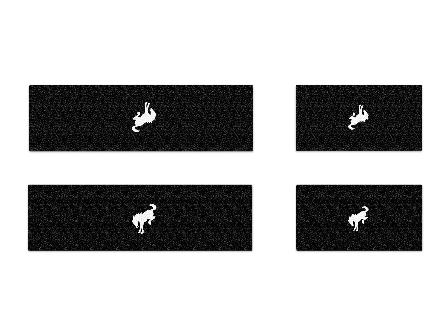 Tufskinz Door Sill Protection Overlays Fits 2021-2025 Ford Bronco