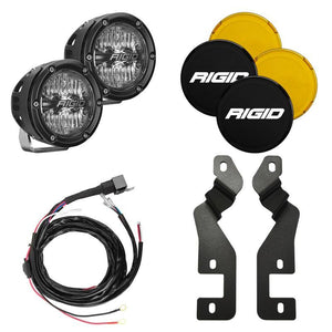 Rigid Industries 2021-2024 Ford Bronco Sport A-Pillar 4 Inch 360-Series Light Mount Kit | rig46711