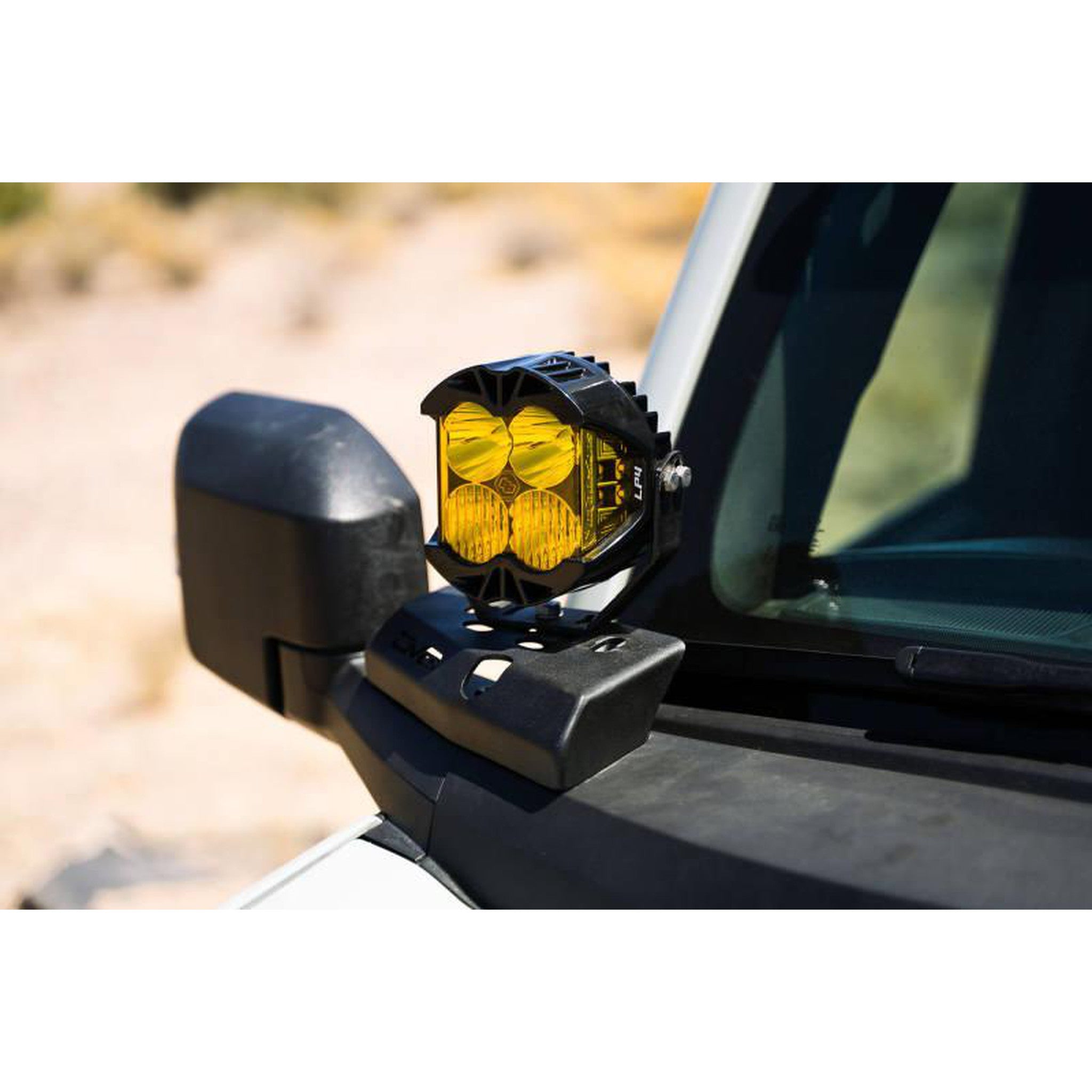 DV8 Offroad A-Pillar Pod Light Mounts for 2021+ Ford Bronco | dveLBBR-02