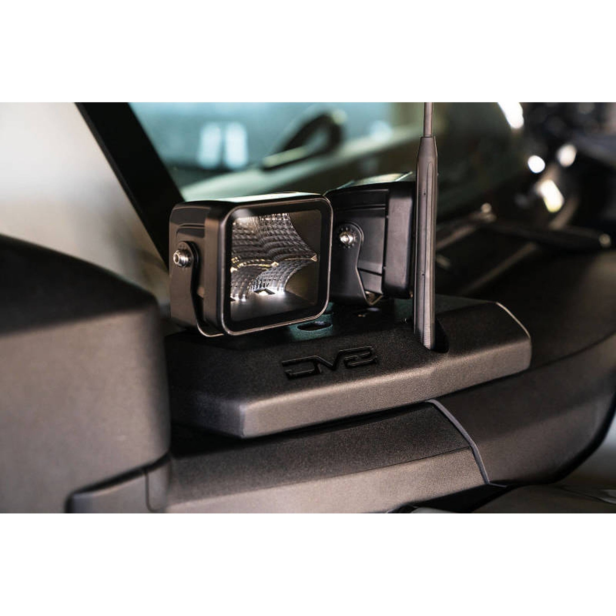 DV8 Offroad A-Pillar Pod Light Mounts for 2021+ Ford Bronco | dveLBBR-02