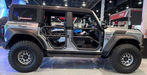 (freight)Anderson Composites Carbon Fiber Tube Doors 2021-2023 Ford Bronco 4DR (Front & Rear) | AC-TD21FDBR4D