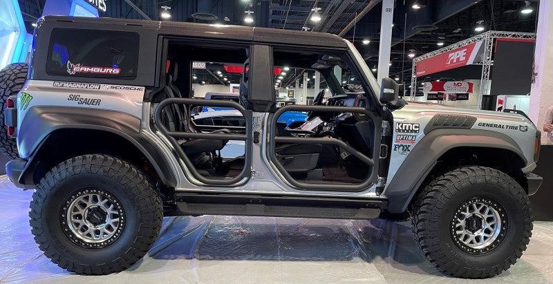(freight)Anderson Composites Carbon Fiber Tube Doors 2021-2023 Ford Bronco 4DR (Front & Rear) | AC-TD21FDBR4D