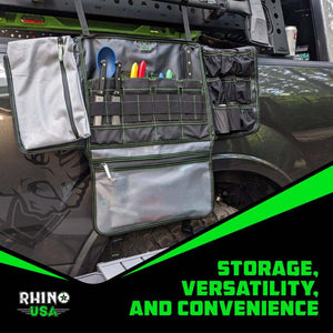 Rhino USA Camp Kitchen Organizer Bag (Black) | AC-SBCAMPKIT-BLK