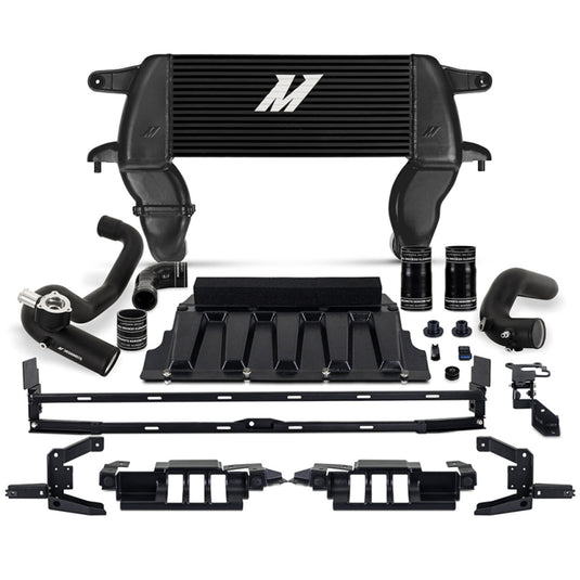 Mishimoto 2.3L High Mount Intercooler Kit- Black for 2021+ Ford Bronco | MMINT-BR23-21HKBKBK