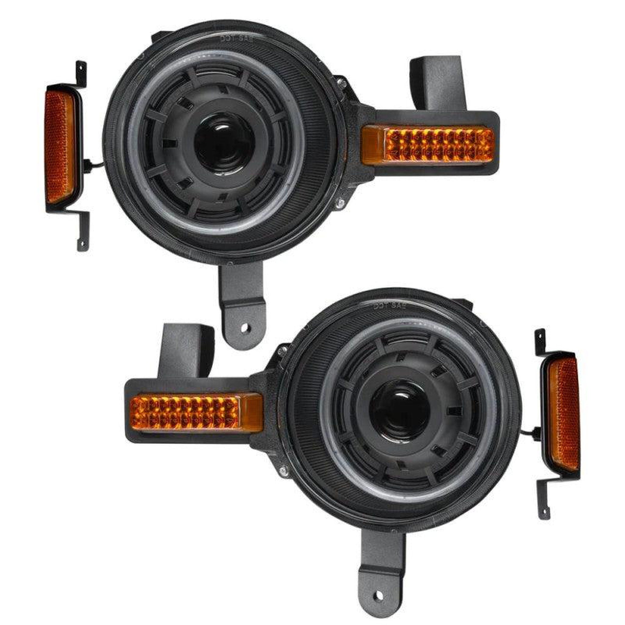 Oracle Oculus Bi-LED Projector Headlights - Amber/White Switchback for 2021+ Ford Bronco