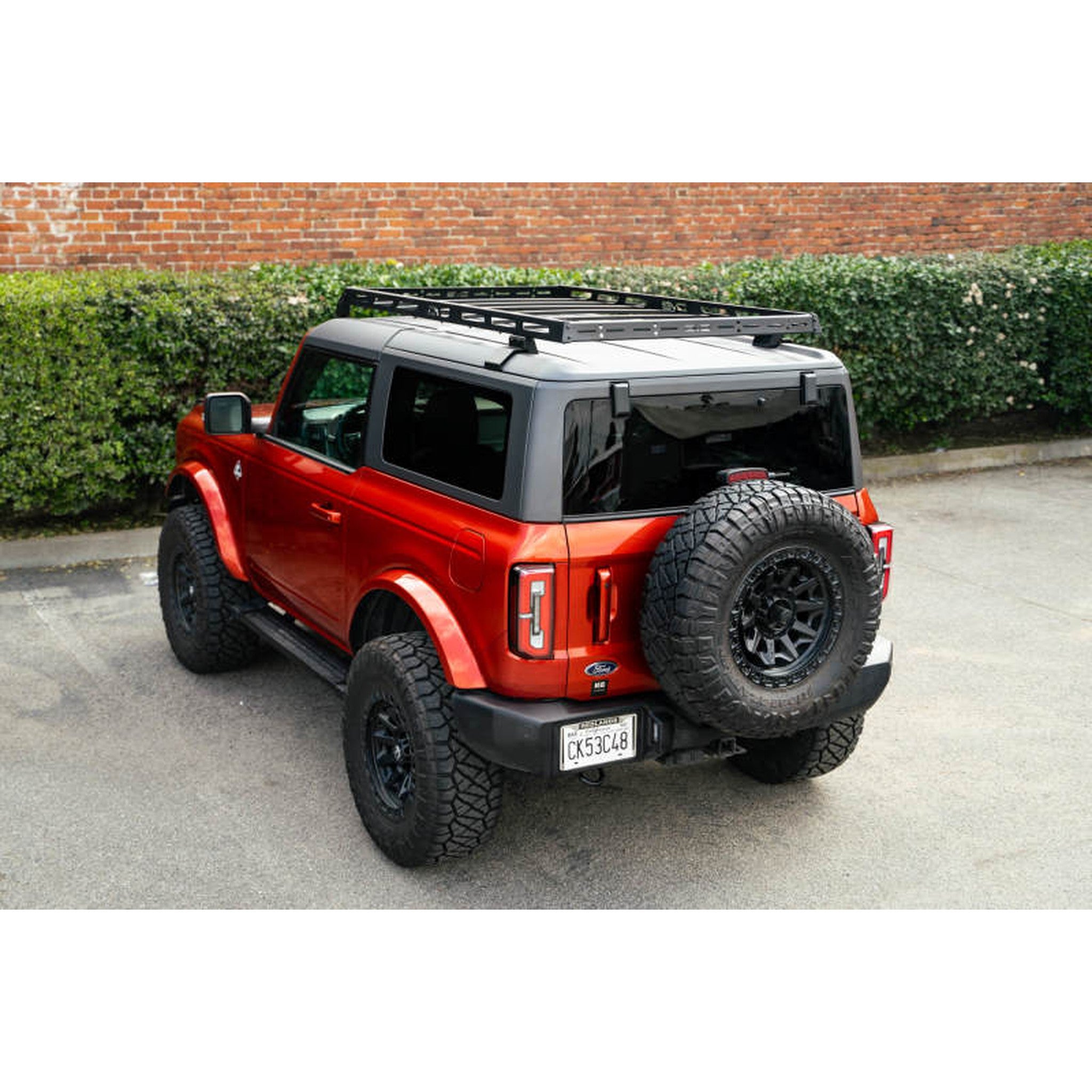 DV8 Offroad 2-Door Hard Top Roof Rack for 2021+ Ford Bronco | dveRRBR-03