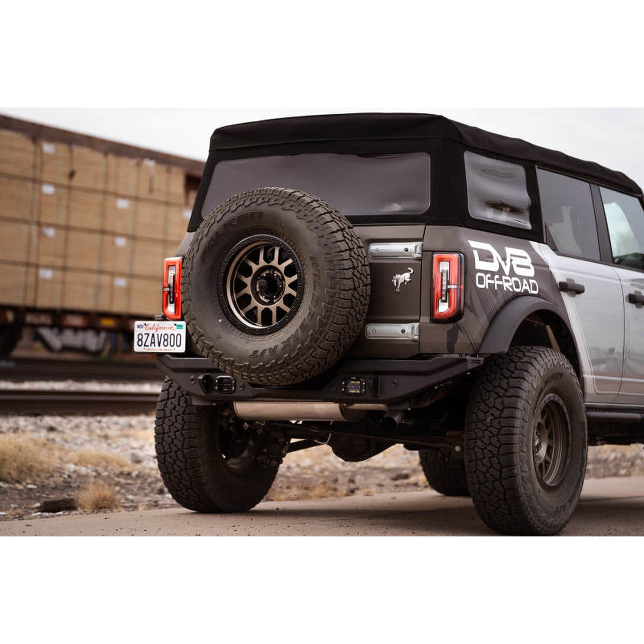 DV8 Offroad FS-15 Series Rear Bumper for 2021+ Ford Bronco | dveRBBR-02