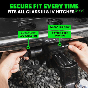 Rhino USA Locking Trailer Hitch Pin | RNO-HTCH-PIN