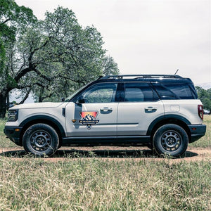 Rigid Industries 2021-2024 Ford Bronco Sport Overland Roof Rack Ignite Pod Light Mount Kit | 46716