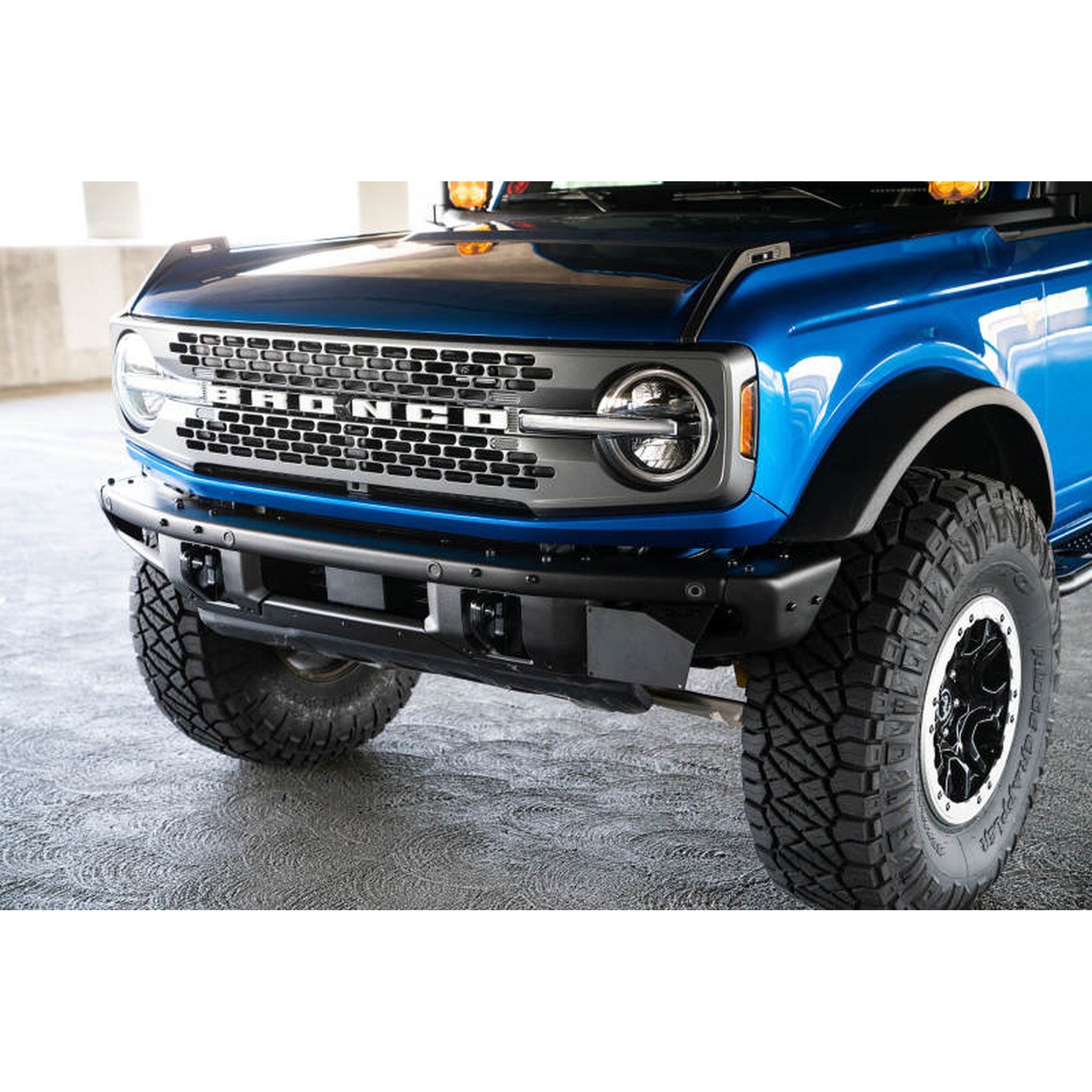 DV8 Offroad Factory Front Bumper License Relocation Bracket - Side for 2021+ Ford Bronco | dveLPBR-02